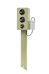 Wodoodporny ultradźwiękowy odstraszacz kun, myszy i szczurów DRAGON ULTRASONIC CHZ 300