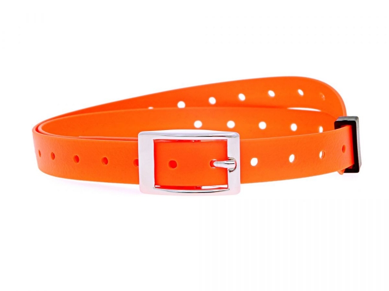 Obroża plastikowa 70 cm DOGtrace- Pomarańczowy